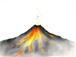 Volcano pressure build-up